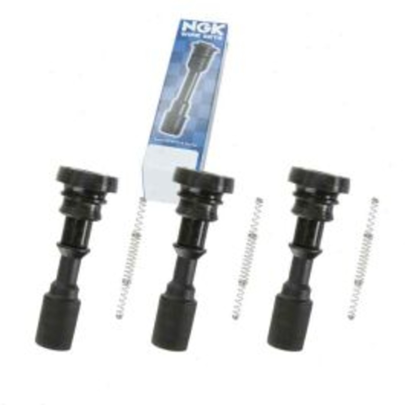 3 pc NGK Ignition Coil Boots for 2002-2005 Hyundai XG350 3.5L V6
