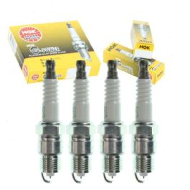 4 pc NGK G-Power Spark Plugs for 1980-1982 American Motors Spirit 2.5L L4