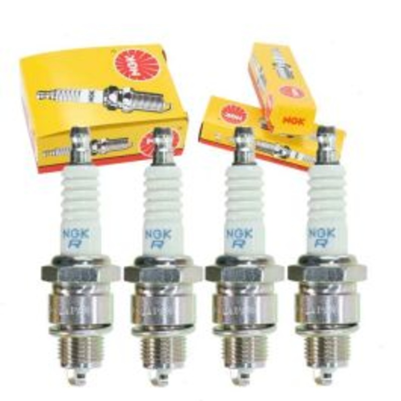 4 pc NGK Standard Spark Plugs for 1965-1969 Porsche 912 1.6L H4