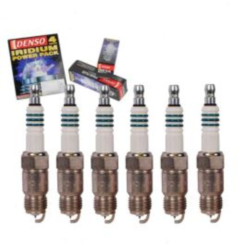 6 pc DENSO Iridium Power Spark Plugs for 1985-1988 Pontiac Fiero 2.8L V6