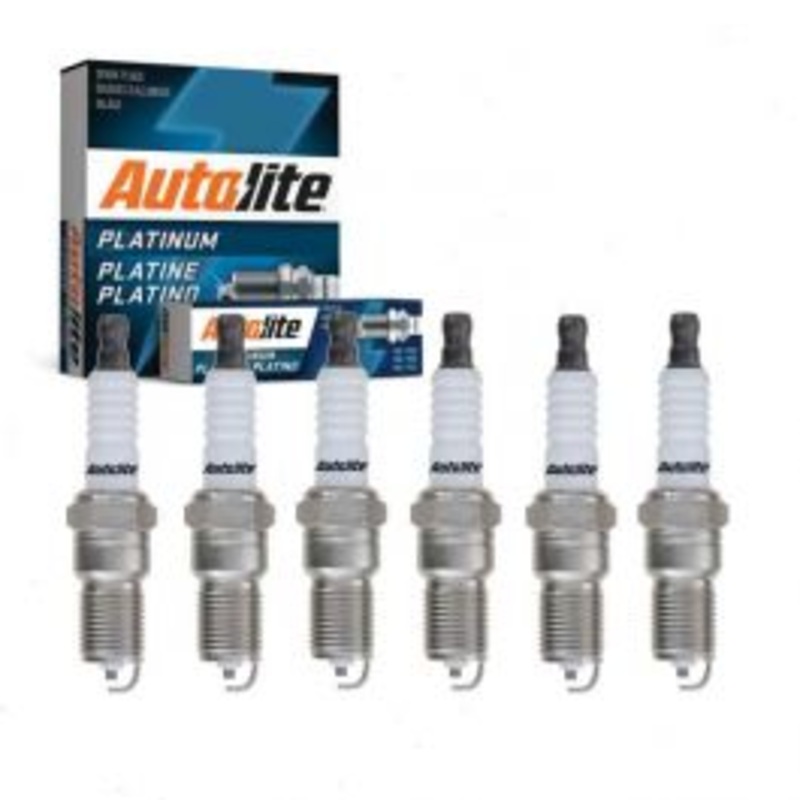 6 pc Autolite Platinum Spark Plug for 2006-2010 Chevrolet Malibu 3.5L 3.9L