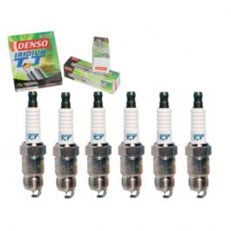 6 pc DENSO Iridium TT Spark Plugs for 1985-1986 Chevrolet Monte Carlo 4.3L V6
