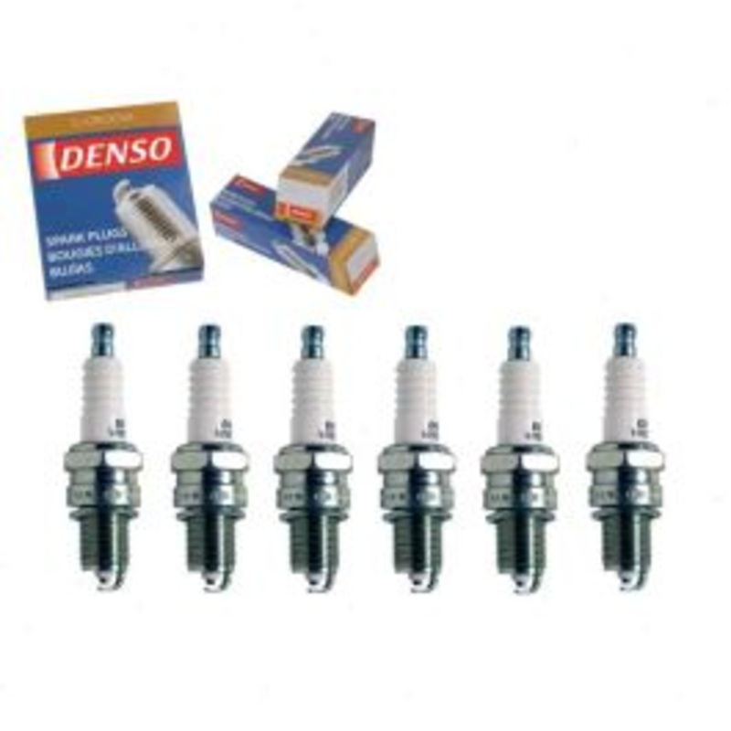 6 pc DENSO Standard U-Groove Spark Plugs for 1970-1978 American Motors Gremlin 3.8L 4.2L L6