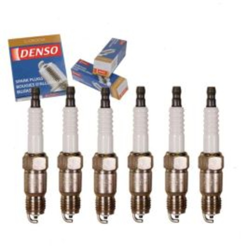 6 pc DENSO Standard U-Groove Spark Plugs for 1985-1995 Chevrolet G10 4.3L V6