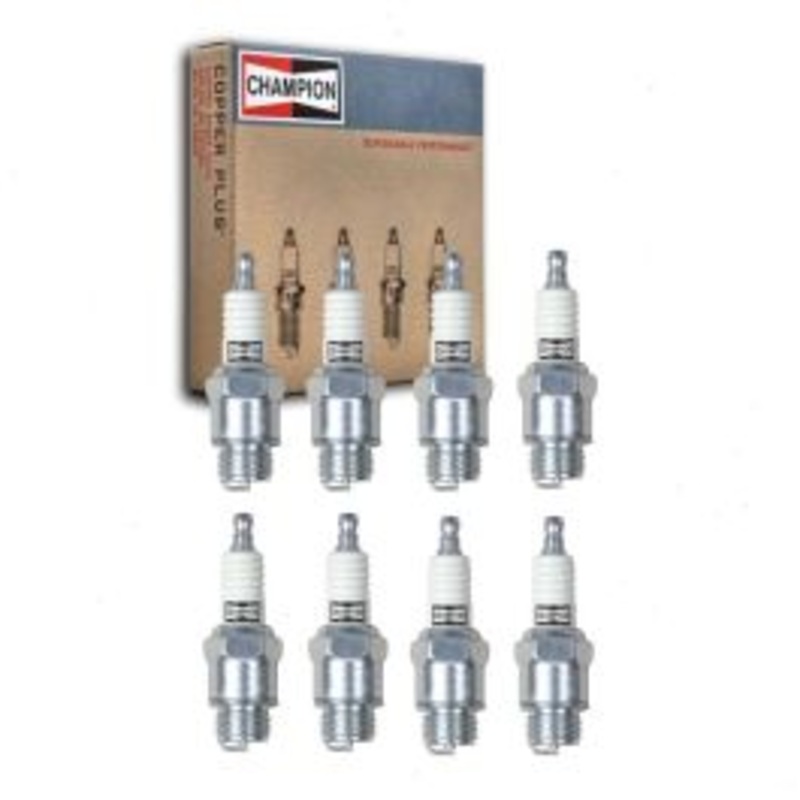8 pc Champion Industrial Spark Plugs for 1917 Oldsmobile Model 44-B