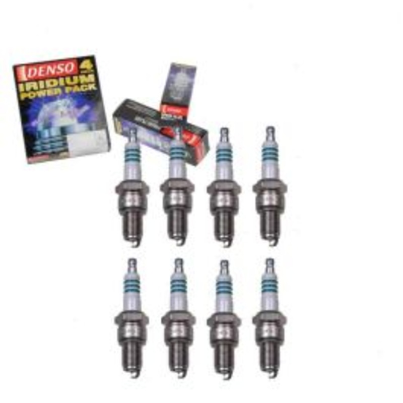 8 pc DENSO Iridium Power Spark Plugs for 1968-1974 Cadillac DeVille 7.7L V8