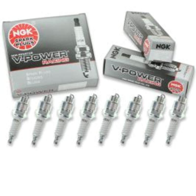 8 pc NGK V-Power Racing 3913 R5670-9 Spark Plugs