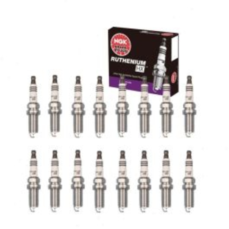 16 pc NGK Ruthenium HX Spark Plugs for 2009 Dodge Ram 3500 5.7L V8