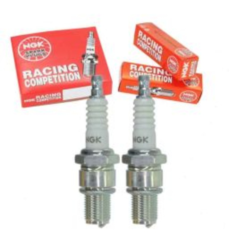 2 pc NGK Racing 5962 R6061-10 Spark Plugs