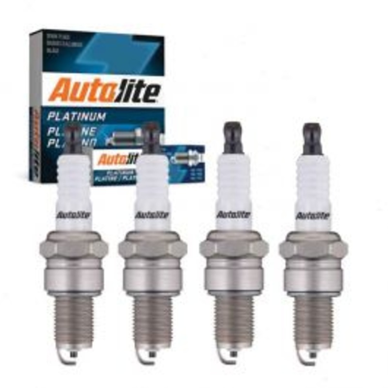 4 pc Autolite Platinum Spark Plug for 1982-1986 Oldsmobile Firenza 1.8L L4