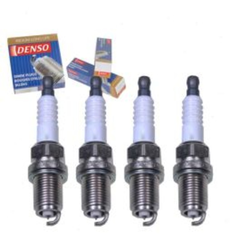 4 pc DENSO Iridium Long Life Spark Plugs for 1993-1998 Saturn SC2 1.9L L4