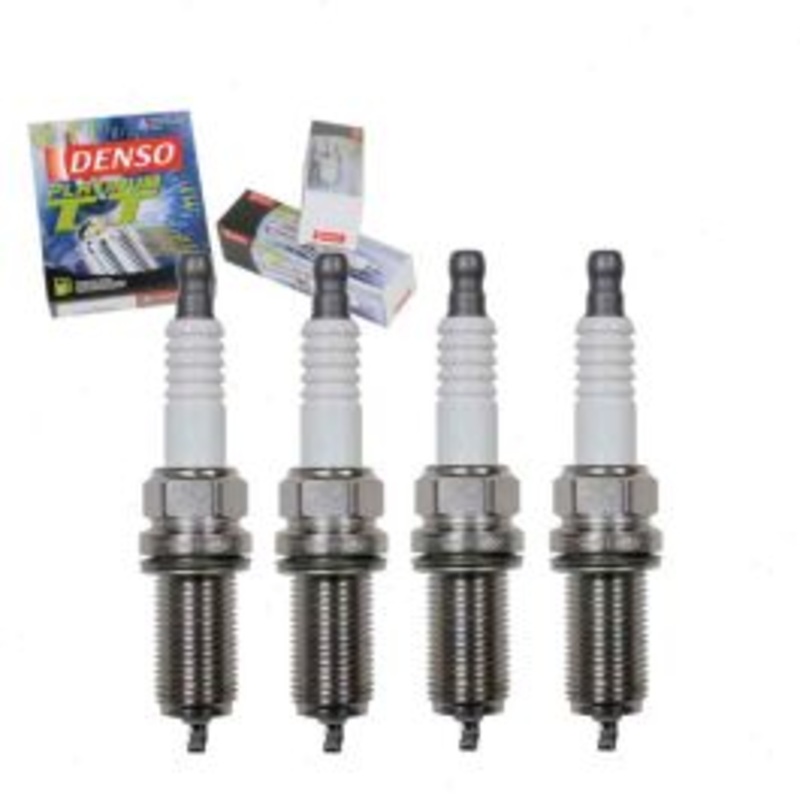 4 pc DENSO Platinum TT Spark Plugs for 2004-2014 Subaru Impreza 2.5L H4
