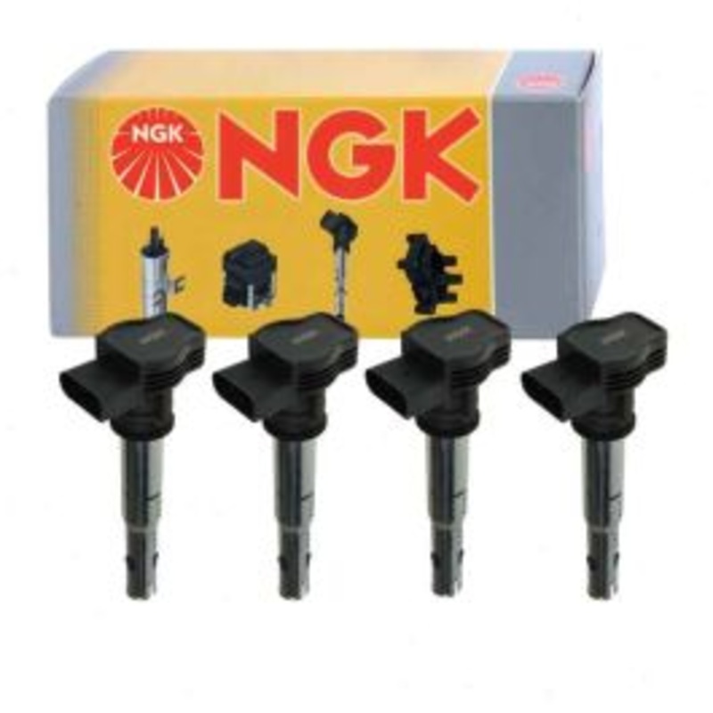 4 pc NGK Ignition Coils for 2009-2017 Volkswagen Tiguan 2.0L L4