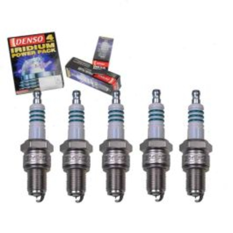 5 pc DENSO Iridium Power Spark Plugs for 1983-1988 Volkswagen Quantum 2.2L L5
