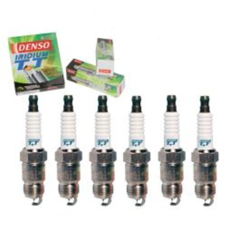6 pc DENSO Iridium TT Spark Plugs for 1982-1986 Chevrolet Celebrity 2.8L V6
