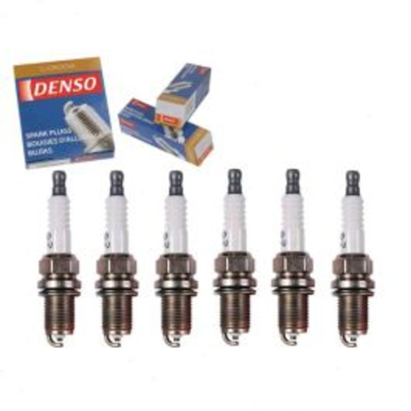 6 pc DENSO Standard U-Groove Spark Plugs for 1995-1997 Jaguar XJR 4.0L L6