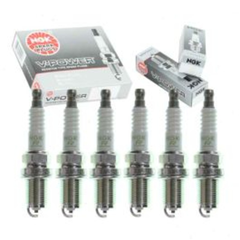 6 pc NGK V-Power Spark Plugs for 2002-2004 Audi A4 3.0L V6