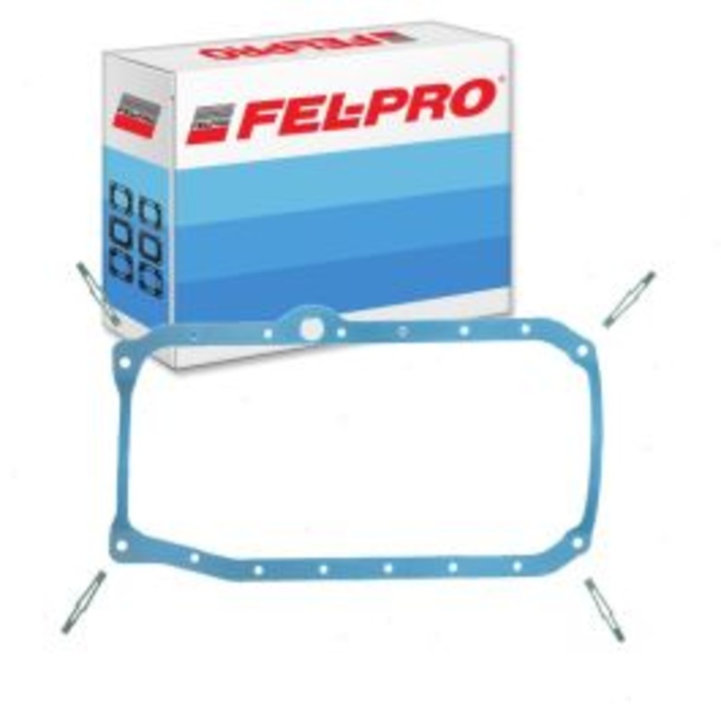 Fel-Pro Engine Oil Pan Gasket Set for 1988-1991 GMC S15 Jimmy 4.3L V6