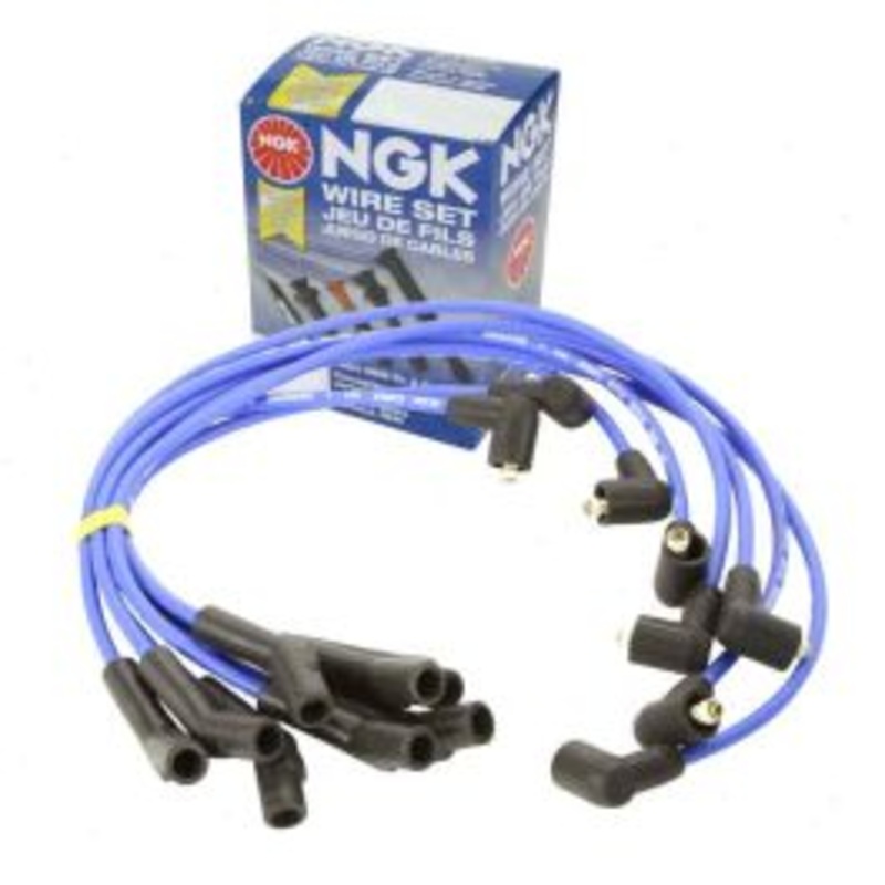 NGK Spark Plug Wire Set for 1999-2004 Land Rover Discovery 4.0L 4.6L V8