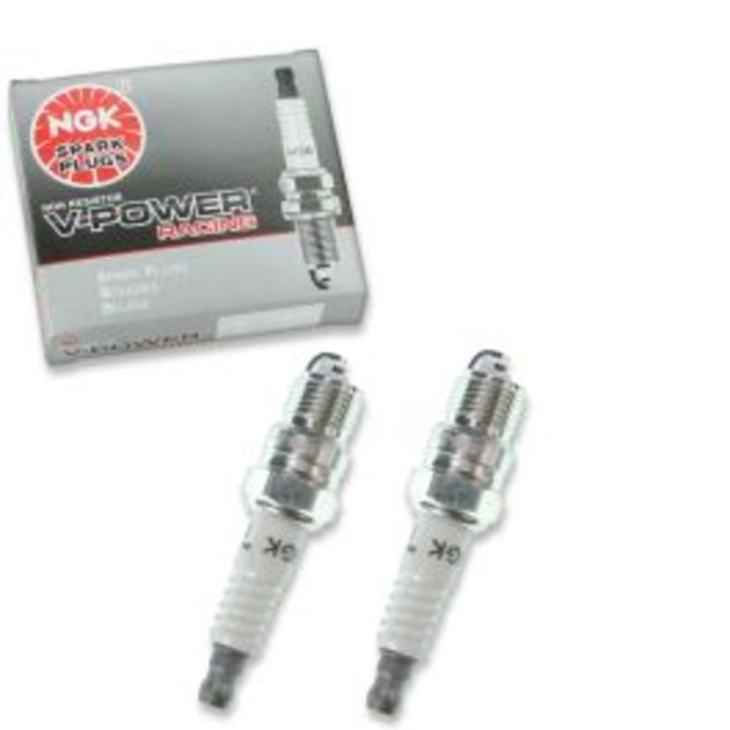 2 pc NGK V-Power Racing 4449 R5674-6 Spark Plugs