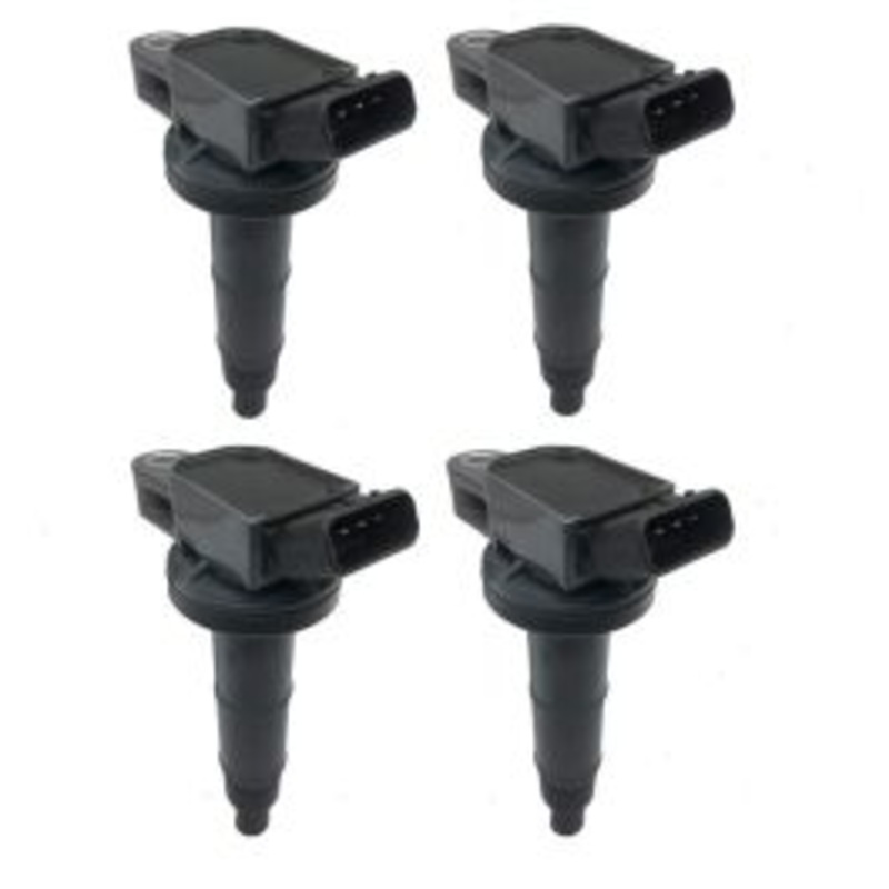 4 pc Hitachi Ignition Coils for 2001-2008 Toyota RAV4 2.0L 2.4L L4