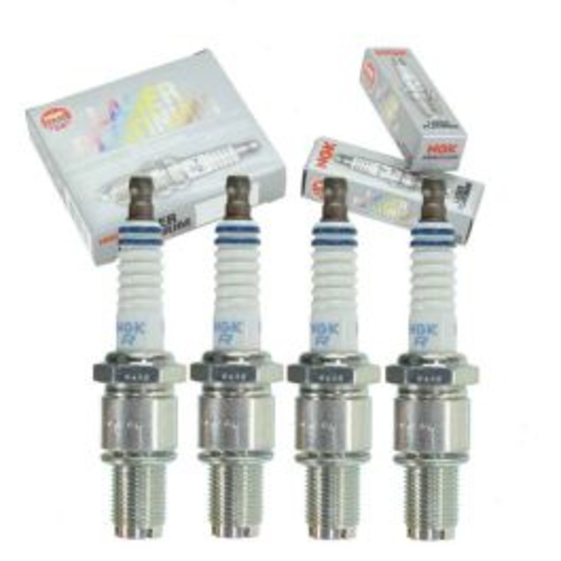 4 pc NGK Laser Platinum 5255 BUR9EQP Spark Plugs
