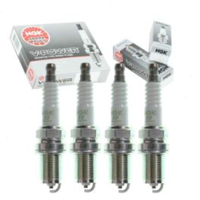 4 pc NGK V-Power Spark Plugs for 2002-2008 Mini Cooper 1.6L L4
