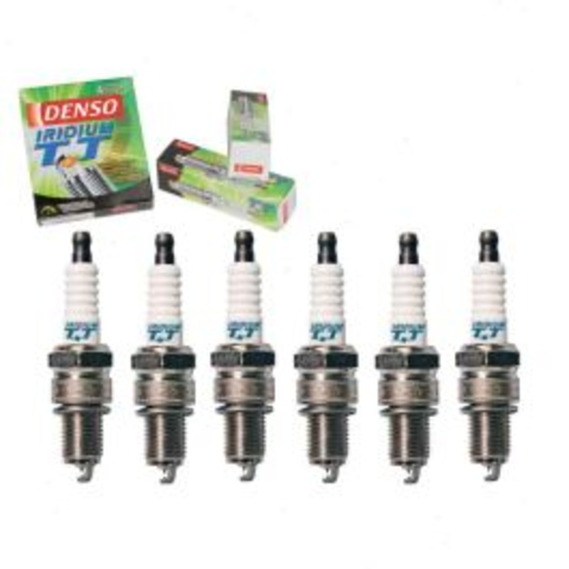 6 pc DENSO Iridium TT Spark Plugs for 1971-1973 International 1310 3.8L 4.2L L6