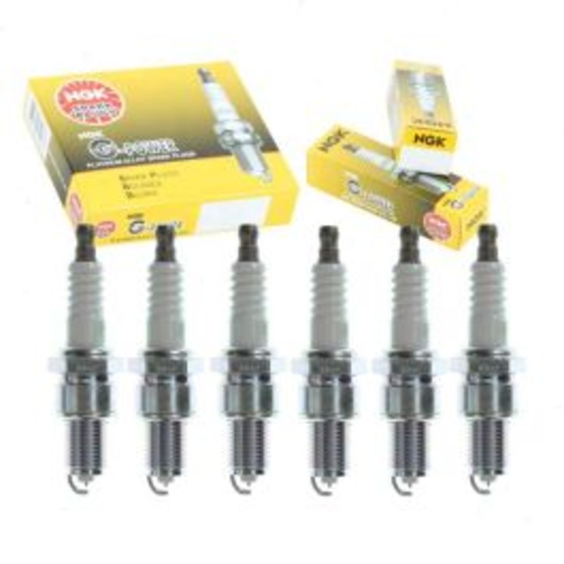 6 pc NGK G-Power Spark Plugs for 1972 International M800 Post Office 4.2L L6