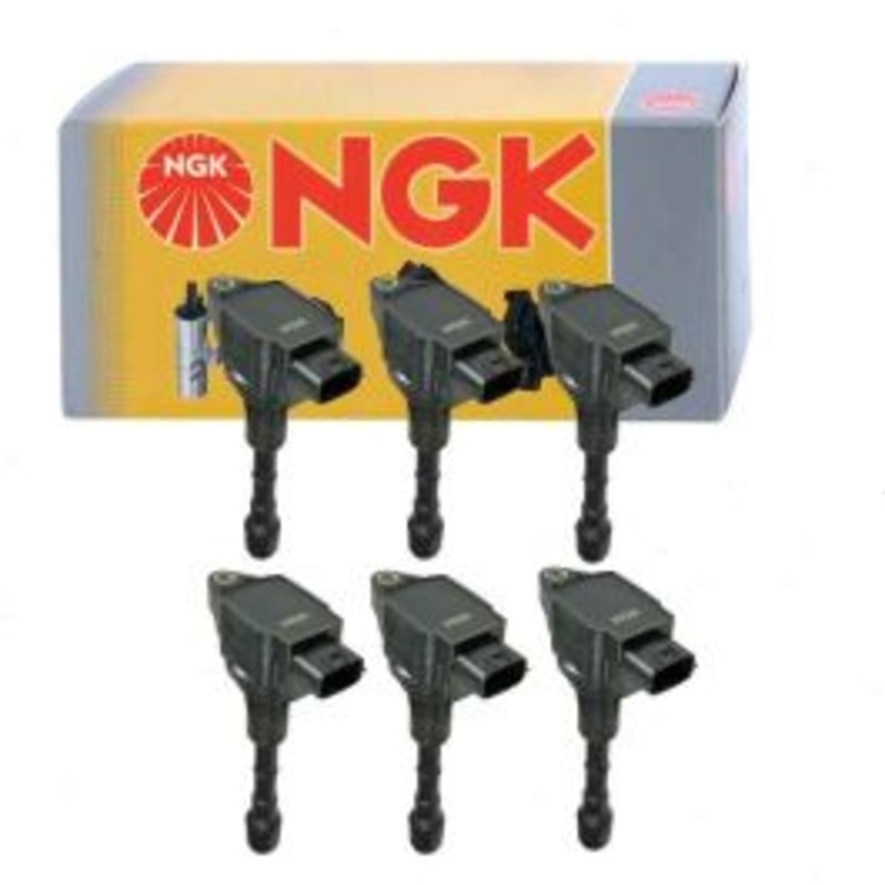 6 pc NGK Ignition Coils for 2013 Infiniti FX37 3.7L V6