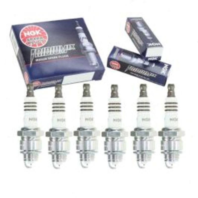 6 pc NGK Iridium IX Spark Plugs for 1963-1967 International M Series Van 3.6L L6