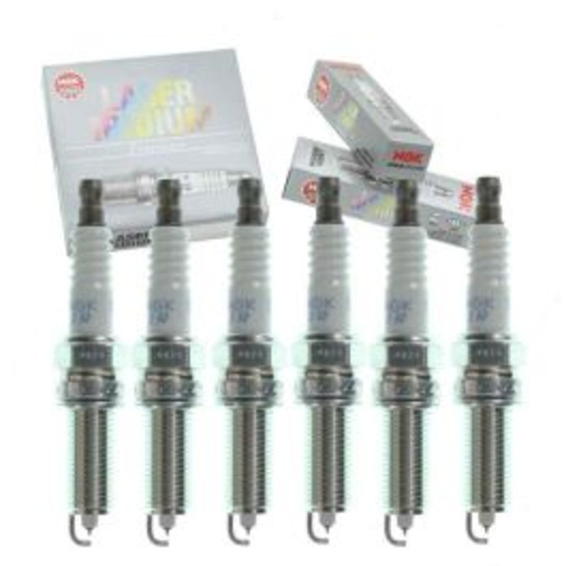 6 pc NGK Laser Iridium Spark Plugs for 2013-2019 Hyundai Santa Fe XL 3.3L V6
