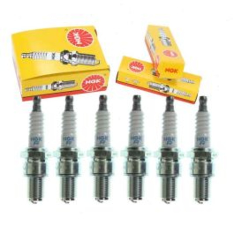 6 pc NGK Standard 5940 BR10ECS SOLID Spark Plugs