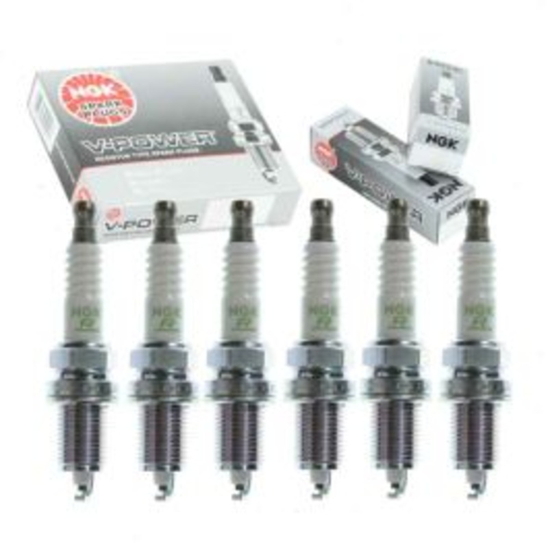 6 pc NGK V-Power 4291 ZFR6F-11 Spark Plugs