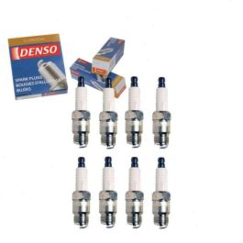 8 pc DENSO Standard U-Groove Spark Plugs for 1971-1985 Chevrolet K20 Suburban 5.0L 5.7L 7.4L V8