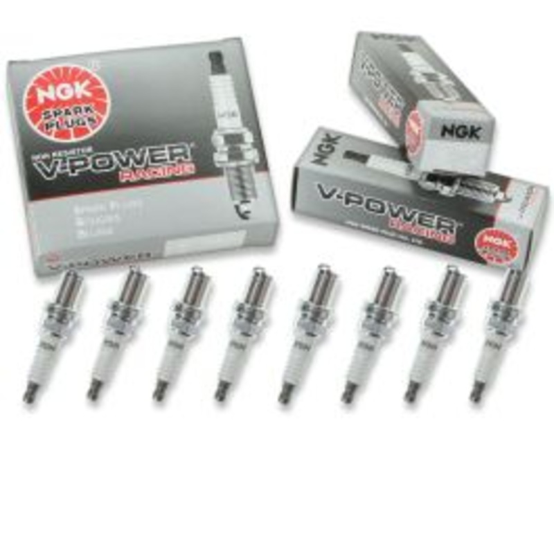 8 pc NGK V-Power Racing 6596 R5671A-11 Spark Plugs