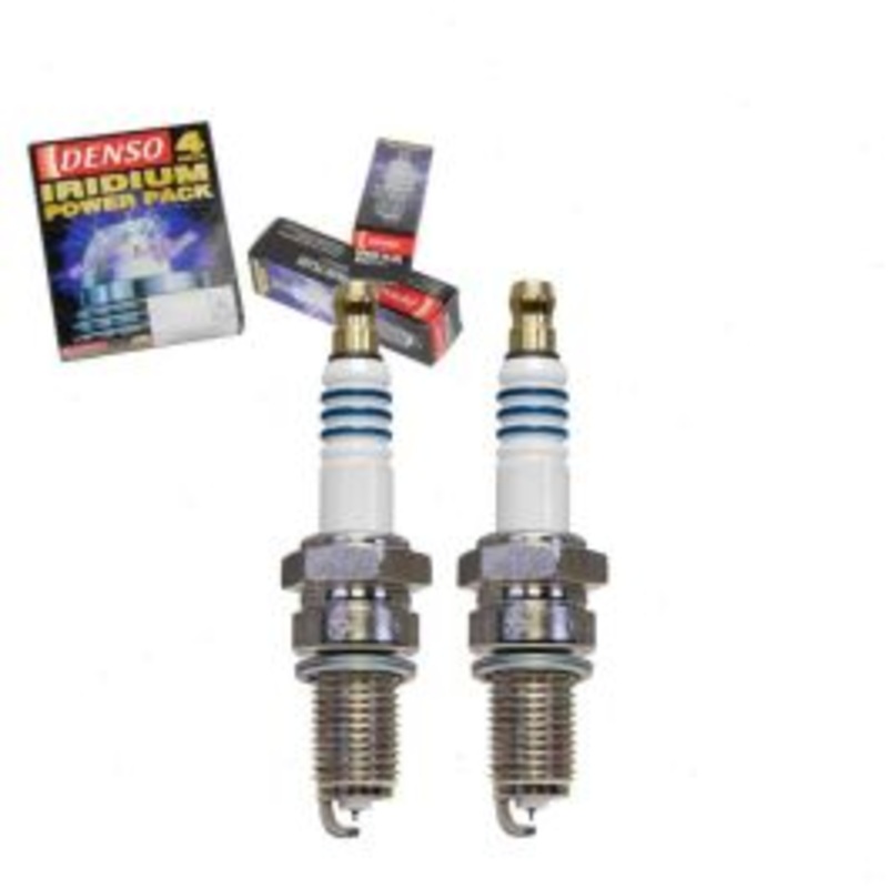 2 pc DENSO Iridium Power 5375 IX22B Spark Plugs