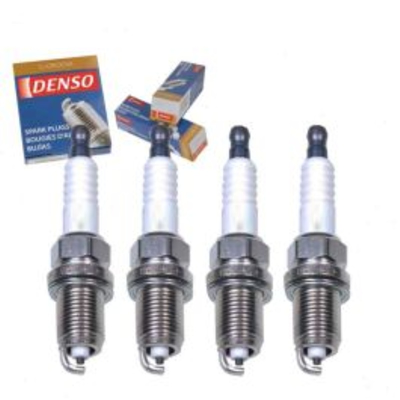 4 pc DENSO Standard U-Groove Spark Plugs for 2003-2013 Toyota Matrix 1.8L 2.4L L4