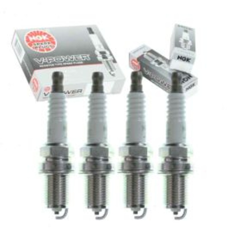 4 pc NGK V-Power 4421 BKR4E Spark Plugs