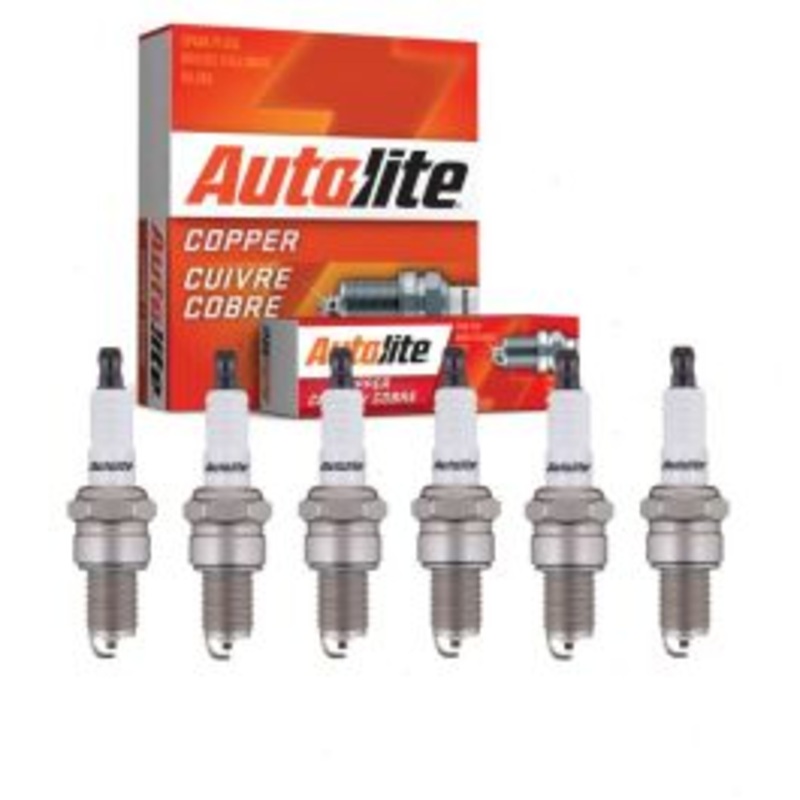 6 pc Autolite Copper Core 64 Spark Plugs