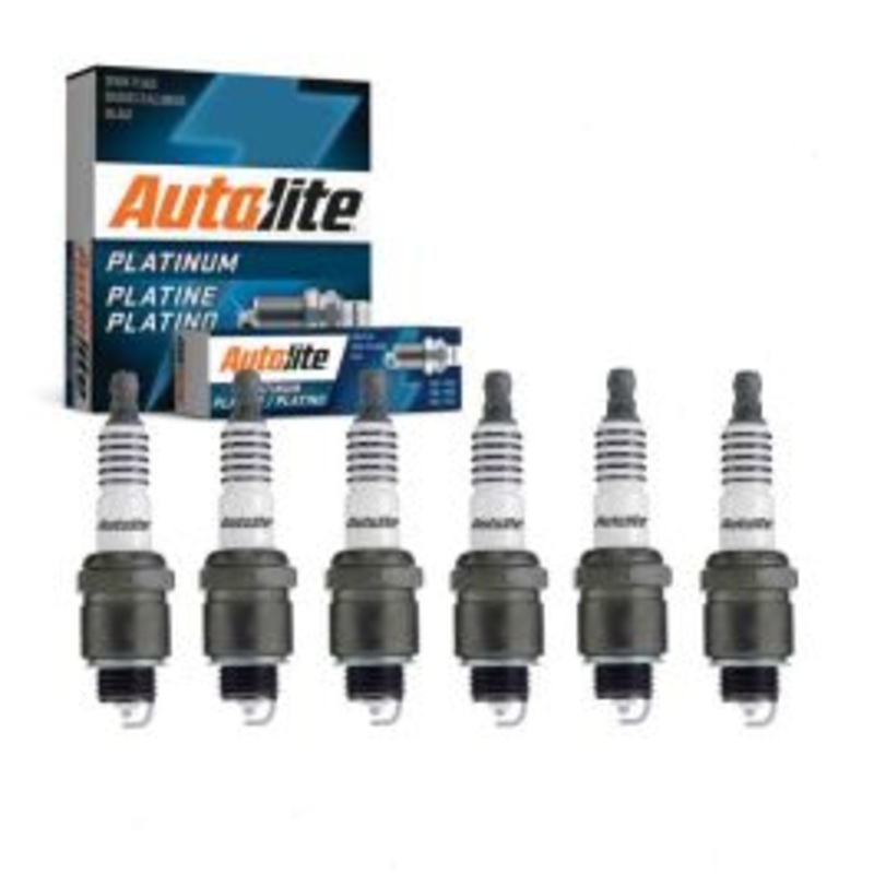 6 pc Autolite Platinum Spark Plug for 1959-1960 Chevrolet El Camino 3.8L L6