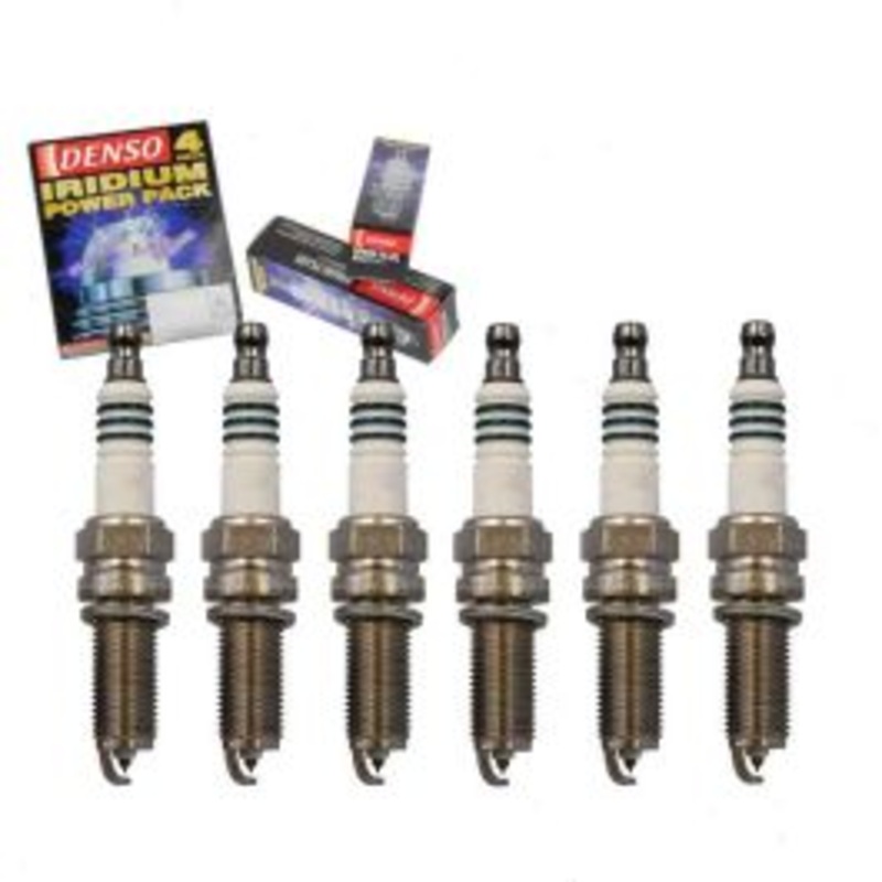 6 pc DENSO Iridium Power Spark Plugs for 2013-2014 BMW 740Li 3.0L L6