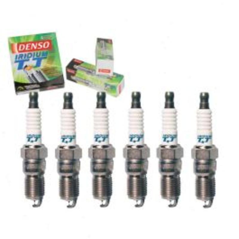 6 pc DENSO Iridium TT Spark Plugs for 1986-2005 Buick LeSabre 3.0L 3.8L V6