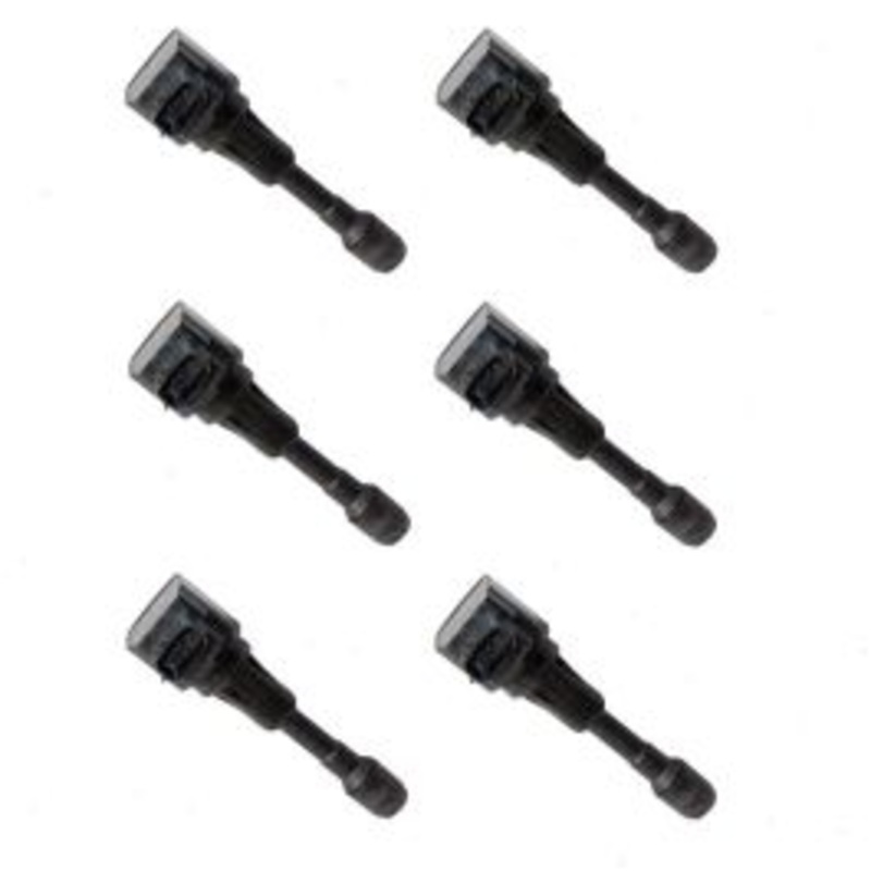 6 pc Hitachi Ignition Coils for 2009-2018 Nissan GT-R 3.8L V6