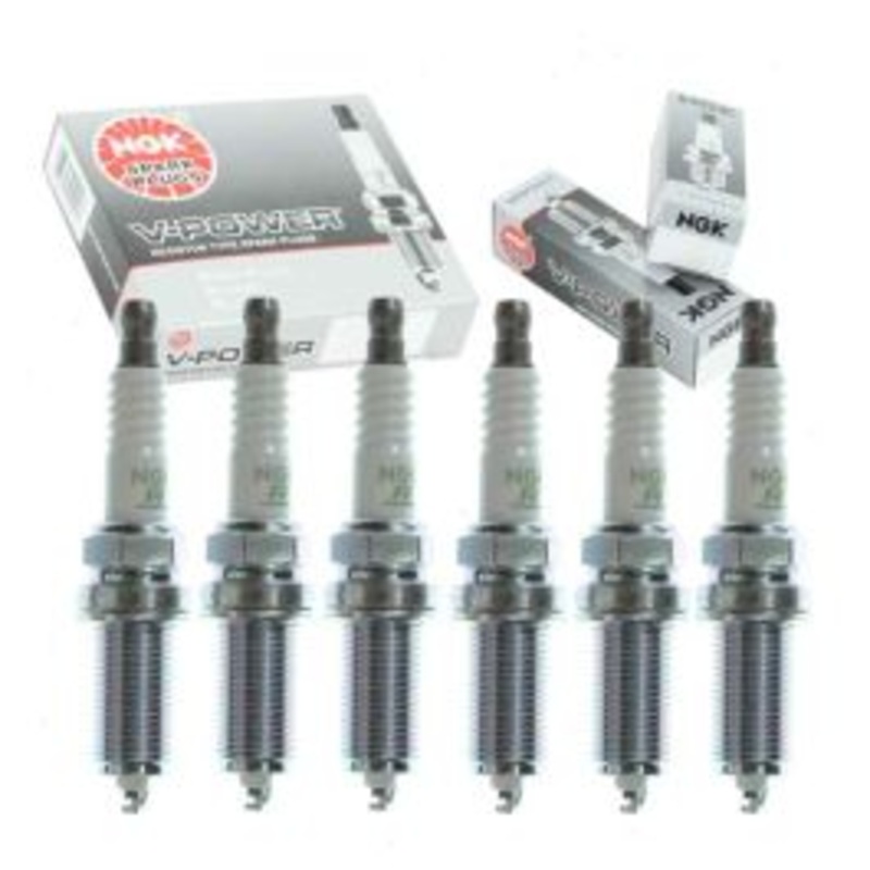 6 pc NGK V-Power Spark Plugs for 2011-2014 Toyota Sienna 3.5L V6