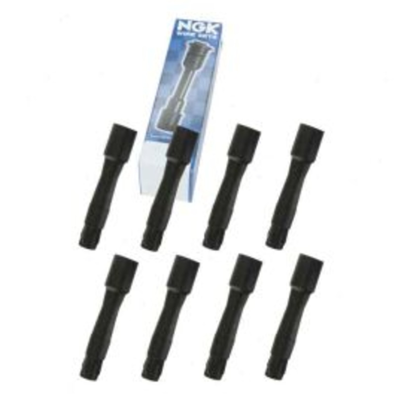 8 pc NGK Ignition Coil Boots for 2000-2004 BMW X5 4.4L 4.6L V8