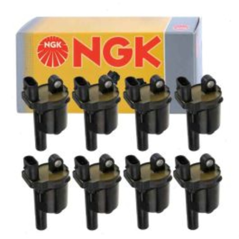 8 pc NGK Ignition Coils for 2015-2019 GMC Yukon 5.3L 6.2L V8