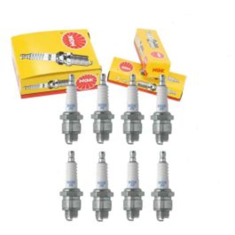 8 pc NGK Standard Spark Plugs for 1967 GMC G35 G3500 Van 5.3L V8