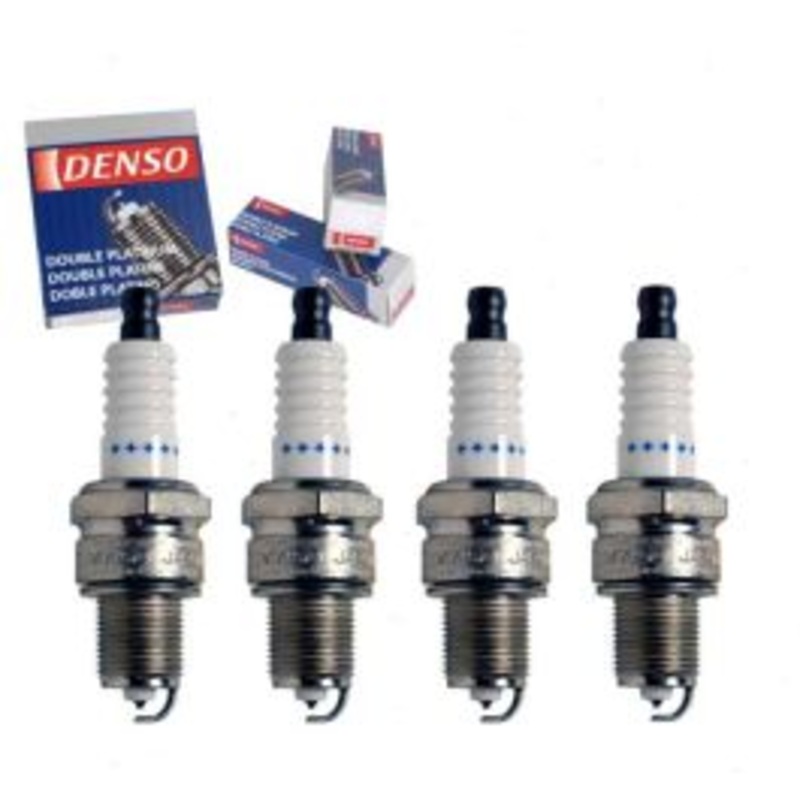 4 pc DENSO Double Platinum Spark Plugs for 1982-1983 Pontiac J2000 1.8L L4