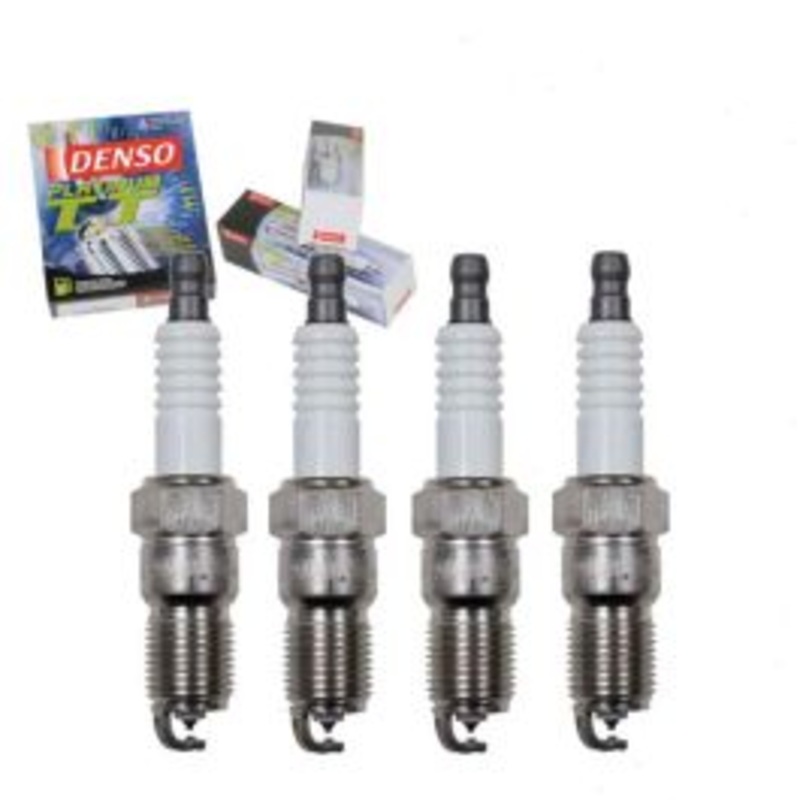 4 pc DENSO Platinum TT Spark Plugs for 1984-1988 Mercedes-Benz 190E 2.3L L4
